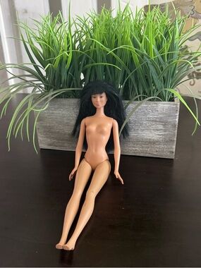 Nude 2002 Rio De Janeiro Lea Barbie Doll Asian Black Hair Belly Button Y2K
